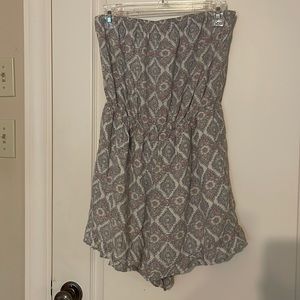 Abercrombie & Fitch Strapless Romper